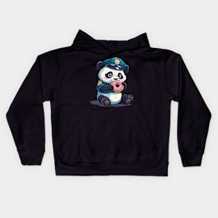 police panda Kids Hoodie